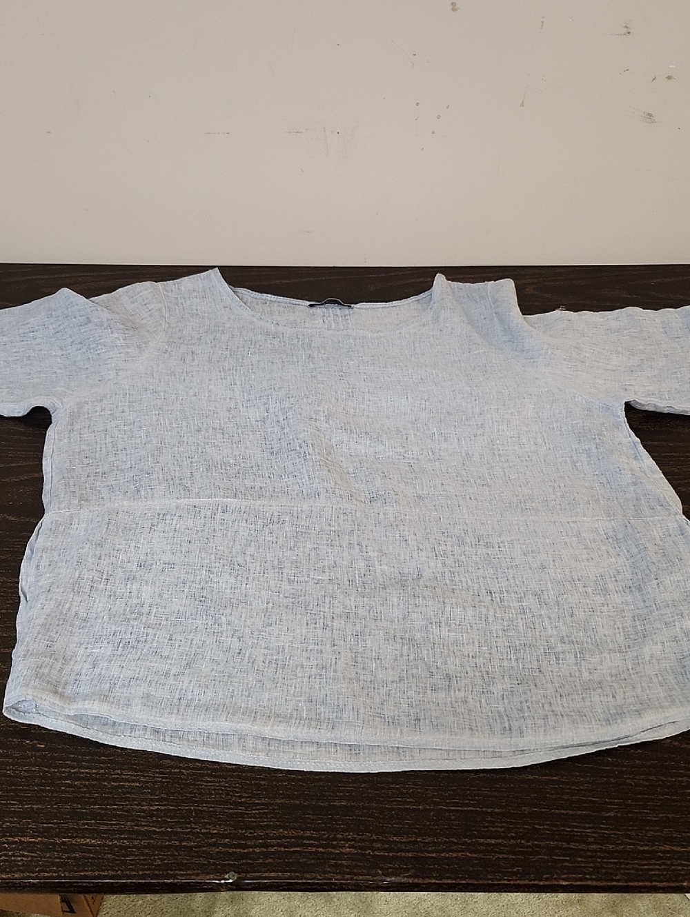 Meo Meli Top Italian Linen Boho Lagenlook MADE IN ITALY S/M